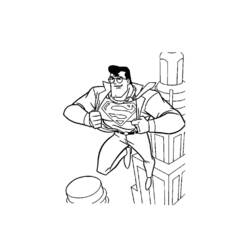 Dibujo para colorear: Superman (Superhéroes) #83721 - Dibujos para Colorear e Imprimir Gratis