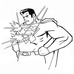 Dibujo para colorear: Superman (Superhéroes) #83742 - Dibujos para Colorear e Imprimir Gratis