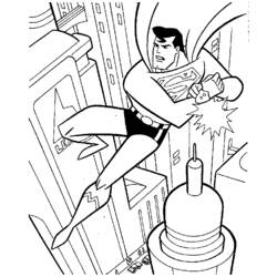 Dibujo para colorear: Superman (Superhéroes) #83758 - Dibujos para Colorear e Imprimir Gratis