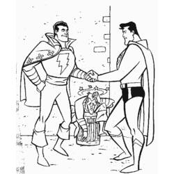 Dibujo para colorear: Superman (Superhéroes) #83882 - Dibujos para Colorear e Imprimir Gratis