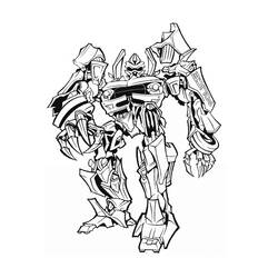 Dibujo para colorear: Transformers (Superhéroes) #75095 - Dibujos para Colorear e Imprimir Gratis