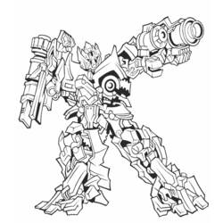 Dibujo para colorear: Transformers (Superhéroes) #75106 - Dibujos para Colorear e Imprimir Gratis