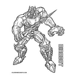 Dibujo para colorear: Transformers (Superhéroes) #75125 - Dibujos para Colorear e Imprimir Gratis