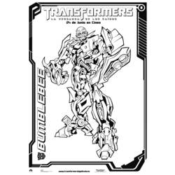 Dibujo para colorear: Transformers (Superhéroes) #75154 - Dibujos para Colorear e Imprimir Gratis