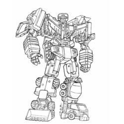Dibujo para colorear: Transformers (Superhéroes) #75167 - Dibujos para Colorear e Imprimir Gratis