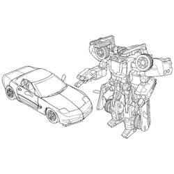 Dibujo para colorear: Transformers (Superhéroes) #75260 - Dibujos para Colorear e Imprimir Gratis