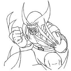 Dibujo para colorear: Wolverine (Superhéroes) #74855 - Dibujos para Colorear e Imprimir Gratis