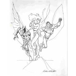 Dibujo para colorear: Wonder Woman (Superhéroes) #74671 - Dibujos para Colorear e Imprimir Gratis