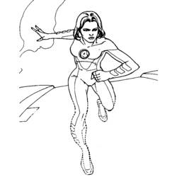 Dibujo para colorear: Wonder Woman (Superhéroes) #74710 - Dibujos para Colorear e Imprimir Gratis