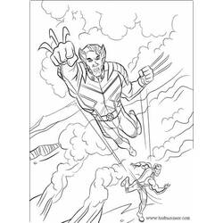 Dibujo para colorear: X-Men (Superhéroes) #74383 - Dibujos para Colorear e Imprimir Gratis