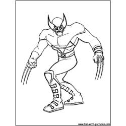 Dibujo para colorear: X-Men (Superhéroes) #74427 - Dibujos para Colorear e Imprimir Gratis