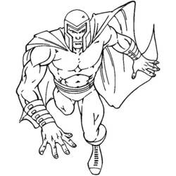 Dibujo para colorear: Magneto (Supervillanos) #80814 - Dibujos para Colorear e Imprimir Gratis