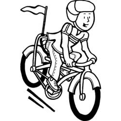 Dibujo para colorear: Bike / Bicycle (Transporte) #136942 - Dibujos para Colorear e Imprimir Gratis