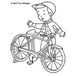 Dibujo para colorear: Bike / Bicycle (Transporte) #136959 - Dibujos para Colorear e Imprimir Gratis