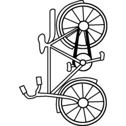 Dibujo para colorear: Bike / Bicycle (Transporte) #136979 - Dibujos para Colorear e Imprimir Gratis