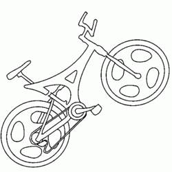 Dibujo para colorear: Bike / Bicycle (Transporte) #136980 - Dibujos para Colorear e Imprimir Gratis