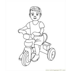 Dibujo para colorear: Bike / Bicycle (Transporte) #136990 - Dibujos para Colorear e Imprimir Gratis