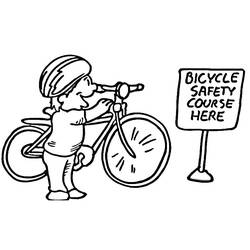 Dibujo para colorear: Bike / Bicycle (Transporte) #137008 - Dibujos para Colorear e Imprimir Gratis