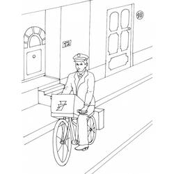 Dibujo para colorear: Bike / Bicycle (Transporte) #137012 - Dibujos para Colorear e Imprimir Gratis