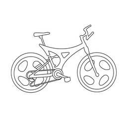 Dibujo para colorear: Bike / Bicycle (Transporte) #137036 - Dibujos para Colorear e Imprimir Gratis