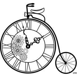 Dibujo para colorear: Bike / Bicycle (Transporte) #137053 - Dibujos para Colorear e Imprimir Gratis