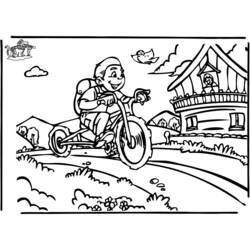 Dibujo para colorear: Bike / Bicycle (Transporte) #137078 - Dibujos para Colorear e Imprimir Gratis