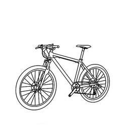 Dibujo para colorear: Bike / Bicycle (Transporte) #137095 - Dibujos para Colorear e Imprimir Gratis