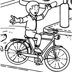 Dibujo para colorear: Bike / Bicycle (Transporte) #137184 - Dibujos para Colorear e Imprimir Gratis