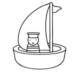 Dibujo para colorear: Boat / Ship (Transporte) #137466 - Dibujos para Colorear e Imprimir Gratis