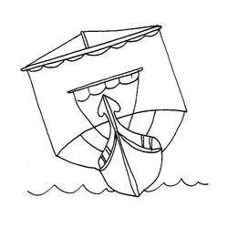 Dibujo para colorear: Boat / Ship (Transporte) #137474 - Dibujos para Colorear e Imprimir Gratis