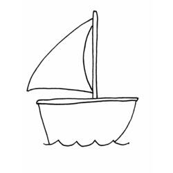 Dibujo para colorear: Boat / Ship (Transporte) #137477 - Dibujos para Colorear e Imprimir Gratis