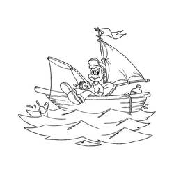 Dibujo para colorear: Boat / Ship (Transporte) #137503 - Dibujos para Colorear e Imprimir Gratis