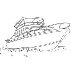 Dibujo para colorear: Boat / Ship (Transporte) #137510 - Dibujos para Colorear e Imprimir Gratis