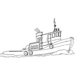 Dibujo para colorear: Boat / Ship (Transporte) #137569 - Dibujos para Colorear e Imprimir Gratis