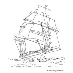 Dibujo para colorear: Boat / Ship (Transporte) #137575 - Dibujos para Colorear e Imprimir Gratis