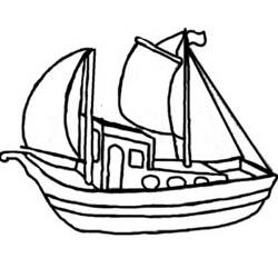Dibujo para colorear: Boat / Ship (Transporte) #137670 - Dibujos para Colorear e Imprimir Gratis