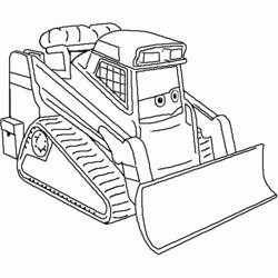 Dibujo para colorear: Bulldozer / Mecanic Shovel (Transporte) #141692 - Dibujos para Colorear e Imprimir Gratis