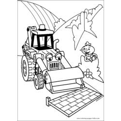 Dibujo para colorear: Bulldozer / Mecanic Shovel (Transporte) #141741 - Dibujos para Colorear e Imprimir Gratis