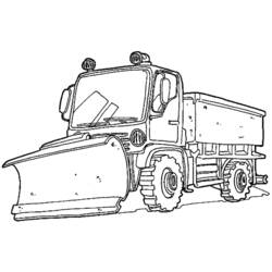 Dibujo para colorear: Bulldozer / Mecanic Shovel (Transporte) #141746 - Dibujos para Colorear e Imprimir Gratis