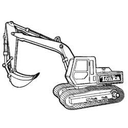 Dibujo para colorear: Bulldozer / Mecanic Shovel (Transporte) #141765 - Dibujos para Colorear e Imprimir Gratis
