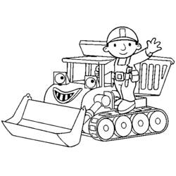 Dibujo para colorear: Bulldozer / Mecanic Shovel (Transporte) #141767 - Dibujos para Colorear e Imprimir Gratis