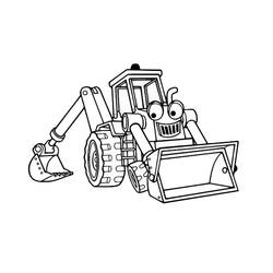 Dibujo para colorear: Bulldozer / Mecanic Shovel (Transporte) #141770 - Dibujos para Colorear e Imprimir Gratis