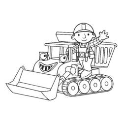 Dibujo para colorear: Bulldozer / Mecanic Shovel (Transporte) #141792 - Dibujos para Colorear e Imprimir Gratis