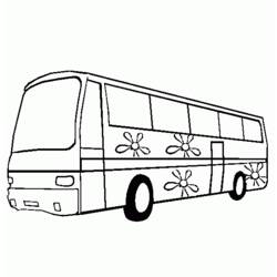 Dibujo para colorear: Bus (Transporte) #135282 - Dibujos para Colorear e Imprimir Gratis