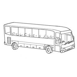 Dibujo para colorear: Bus (Transporte) #135300 - Dibujos para Colorear e Imprimir Gratis