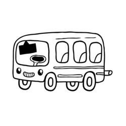 Dibujo para colorear: Bus (Transporte) #135315 - Dibujos para Colorear e Imprimir Gratis