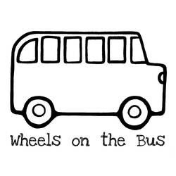 Dibujo para colorear: Bus (Transporte) #135316 - Dibujos para Colorear e Imprimir Gratis