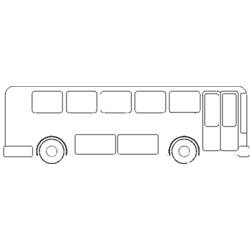 Dibujo para colorear: Bus (Transporte) #135354 - Dibujos para Colorear e Imprimir Gratis
