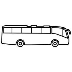 Dibujo para colorear: Bus (Transporte) #135427 - Dibujos para Colorear e Imprimir Gratis