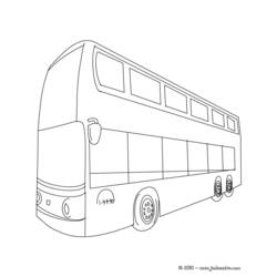 Dibujo para colorear: Bus (Transporte) #135441 - Dibujos para Colorear e Imprimir Gratis
